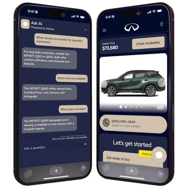 Infiniti AI features
