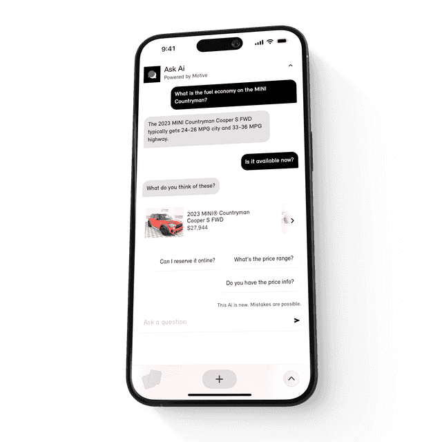 MINI USA AI conversations