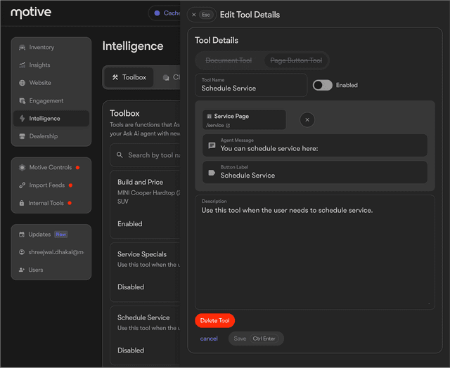 MINI USA trainable AI