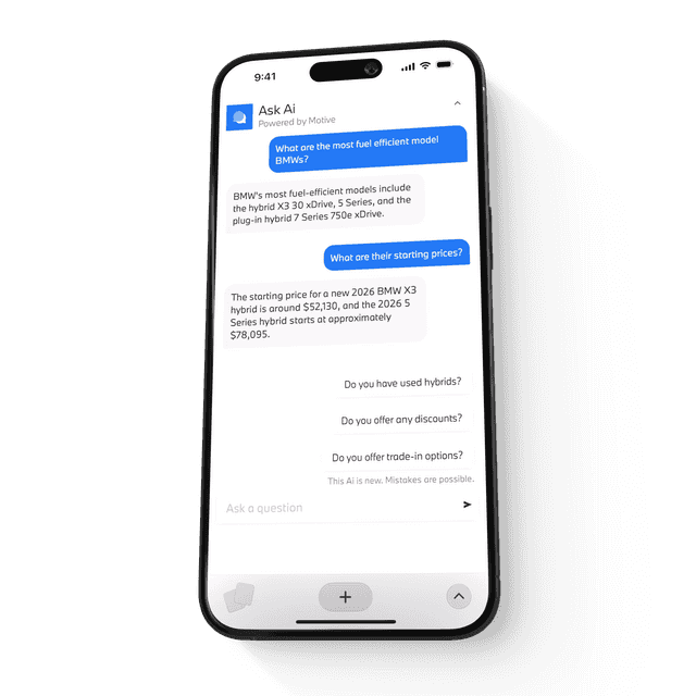 BMW USA AI conversations